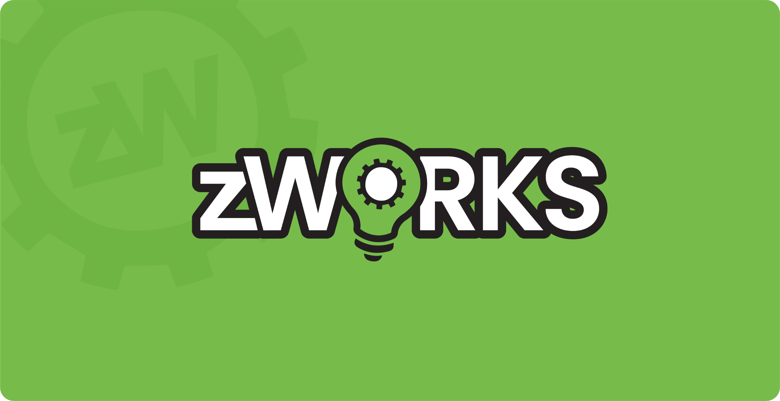 zWorks, a coworking space in Zionsville, logo refresh designed by AP The Creative
