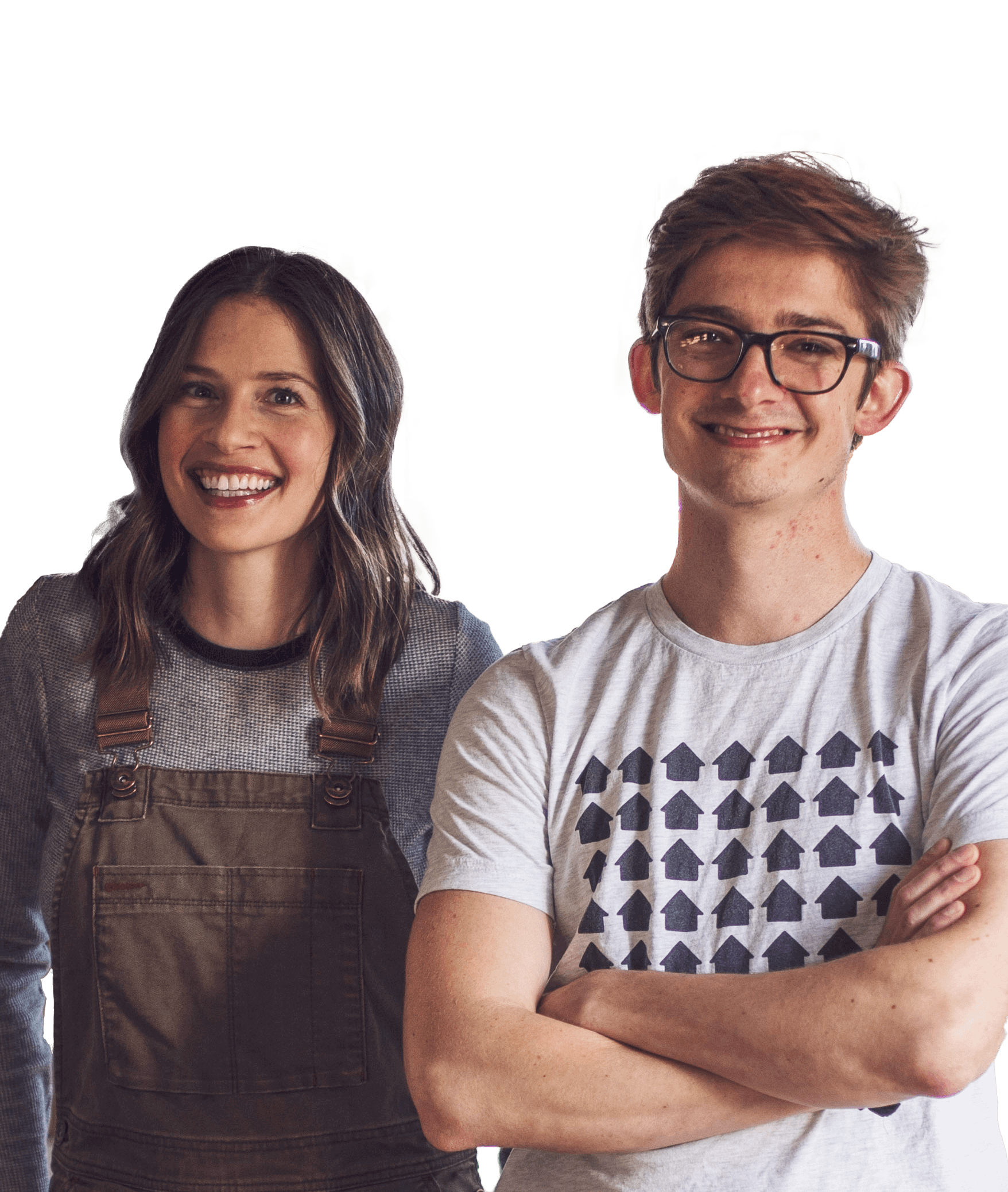 Chelsea and Alex Overbeck, web developers with The Lovely Dev who partner with AP The Creative.