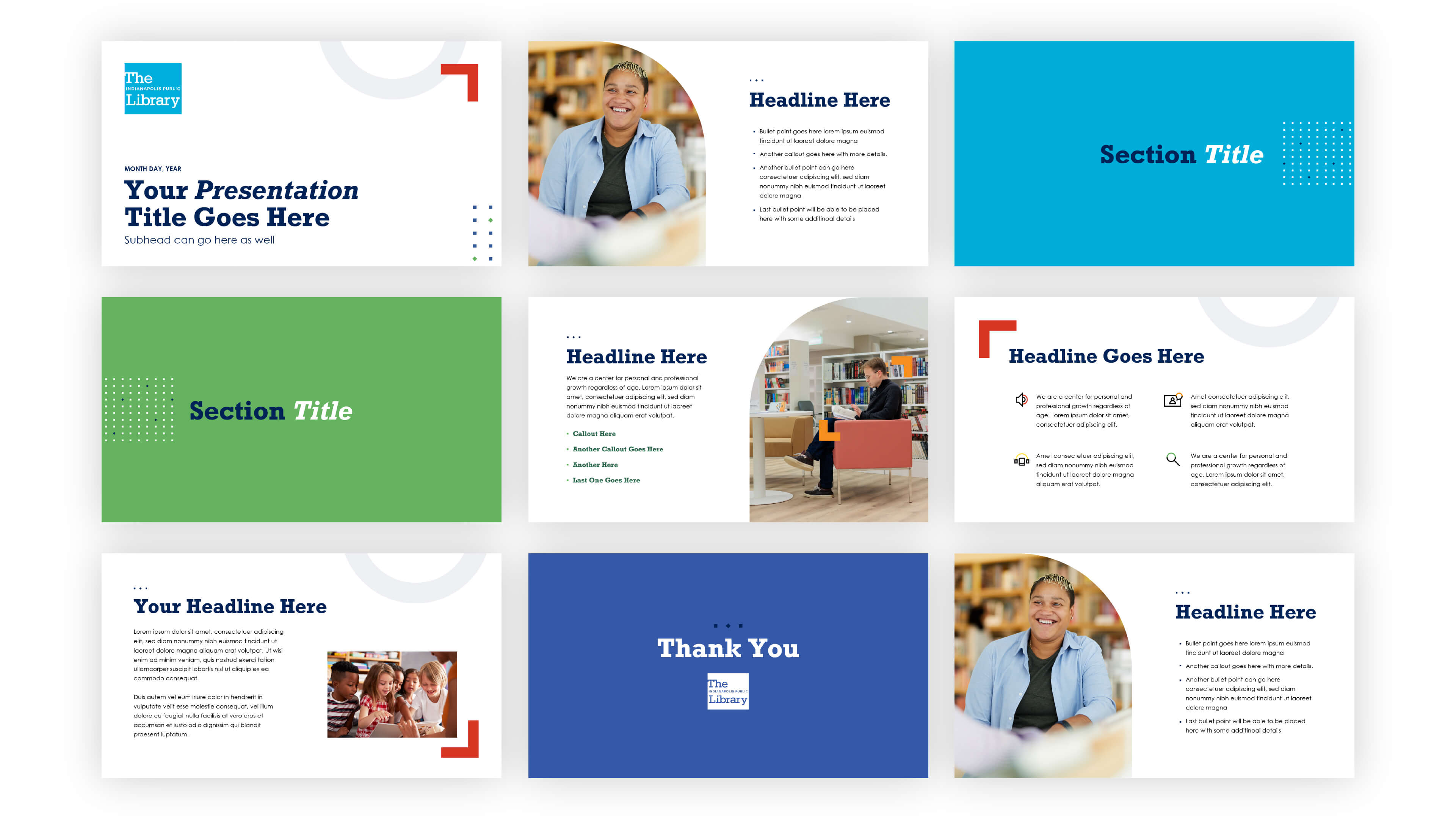 Presentation template designed for the IPL by AP The Creative.