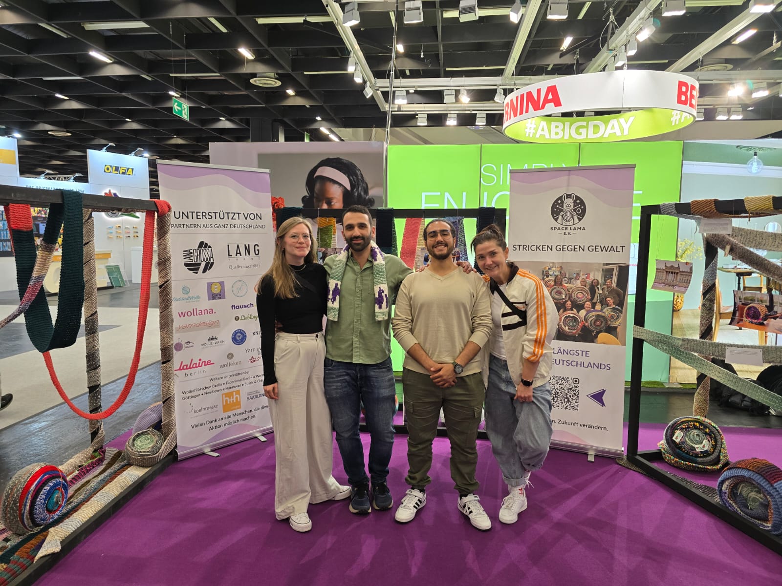 Space Lama e.V. auf der h+h cologne