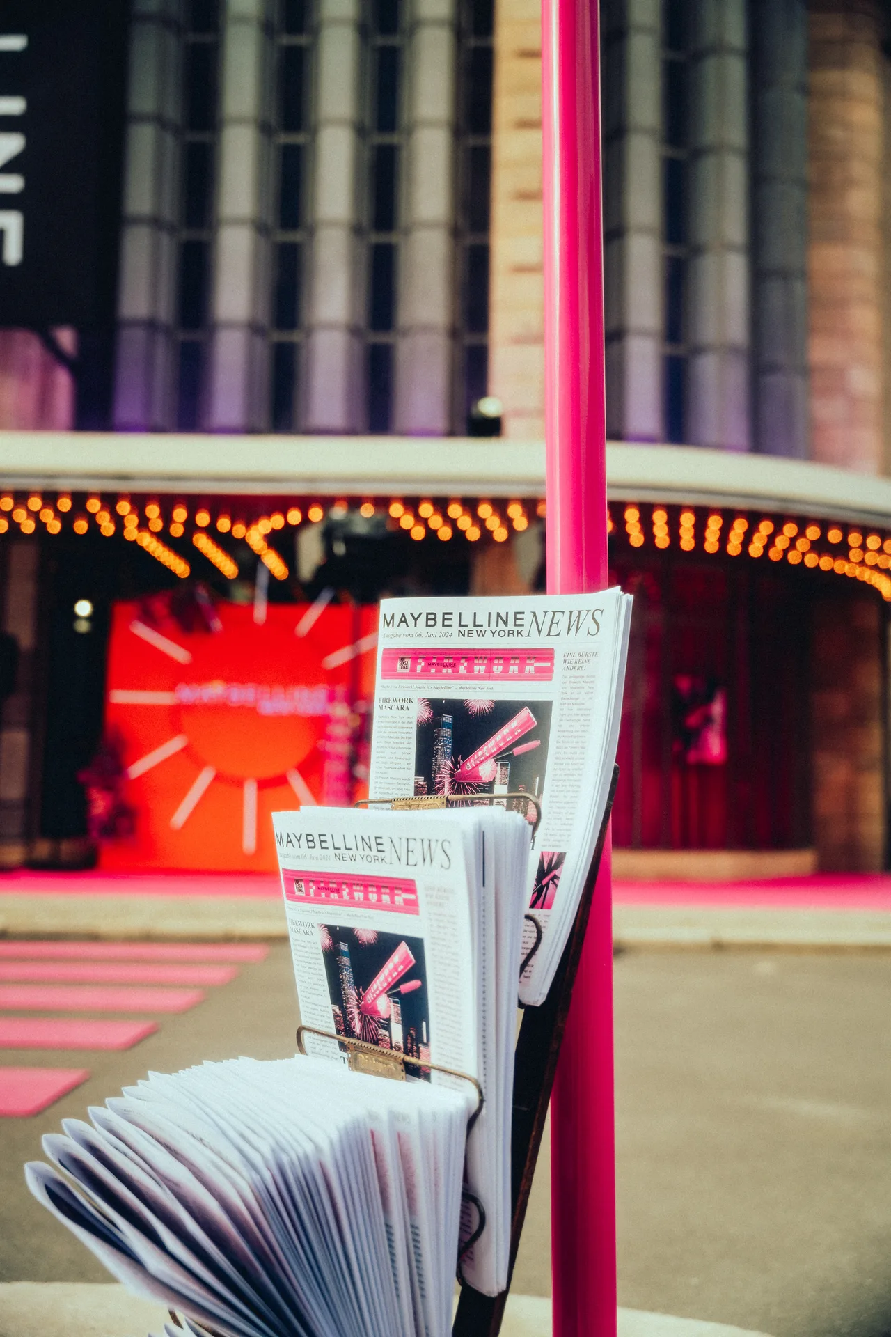 Maybelline Firework Mascara Launch, Still