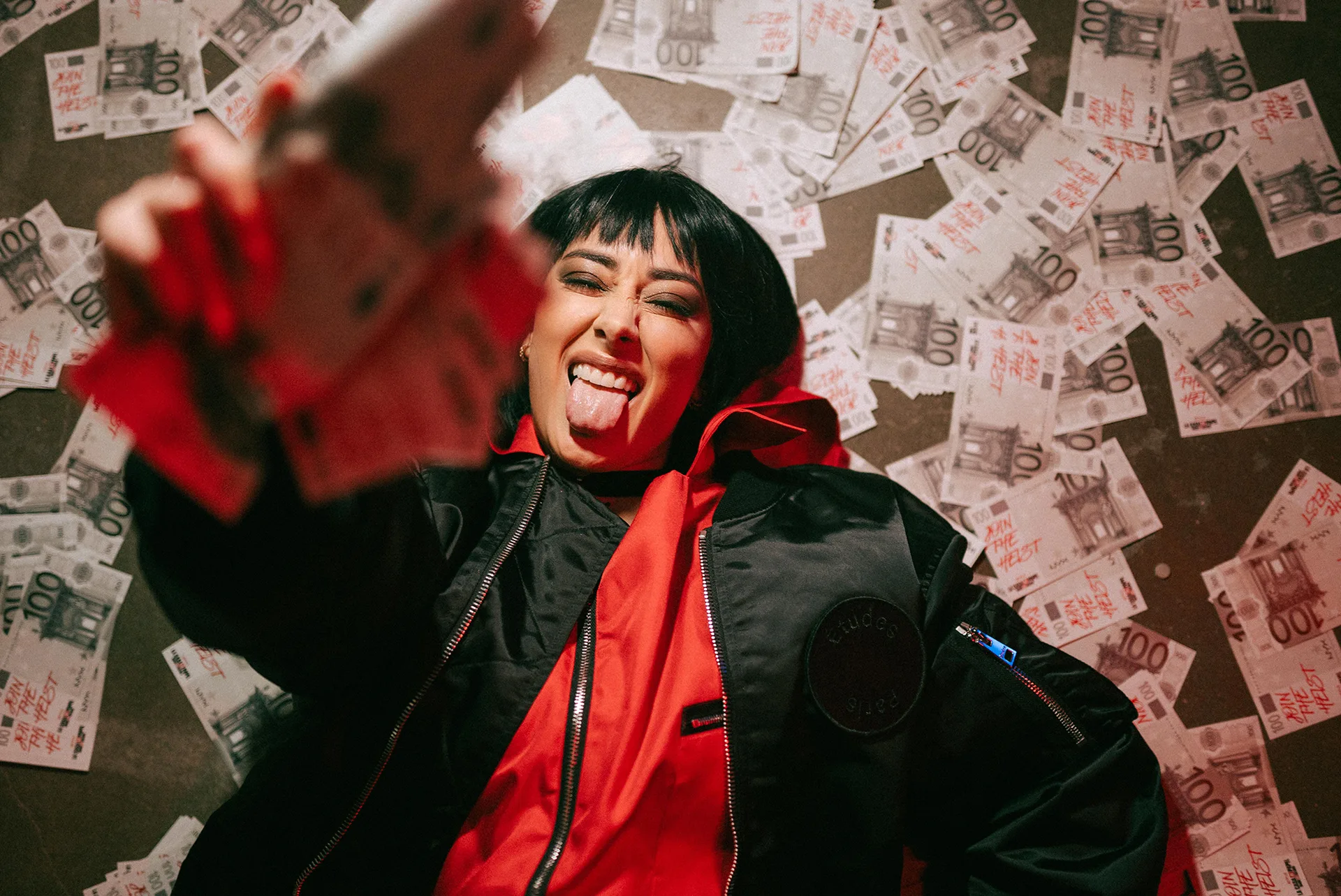 Netflix Haus des Geldes × NYX, Behind the Scenes
