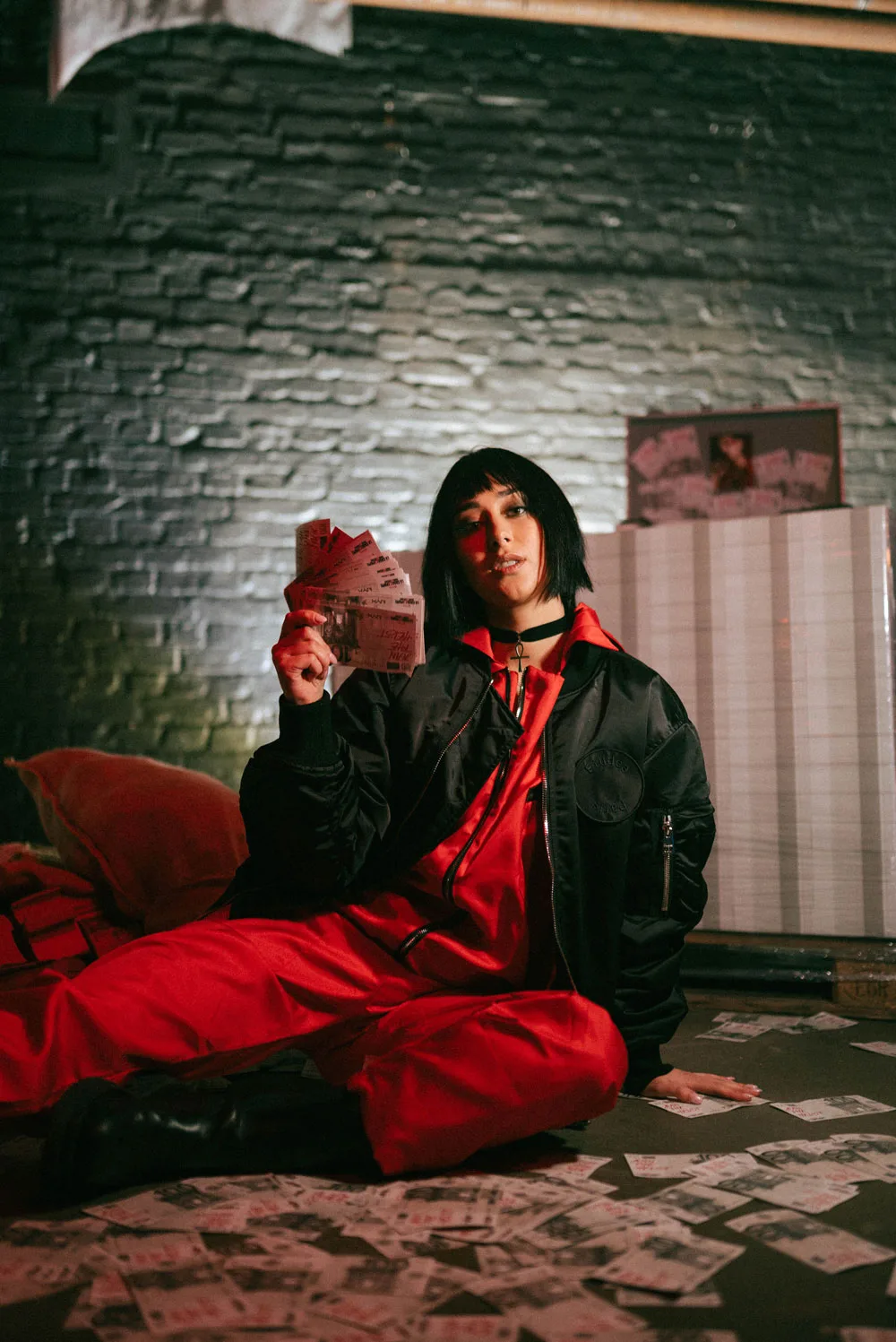 Netflix Haus des Geldes × NYX, Behind the Scenes