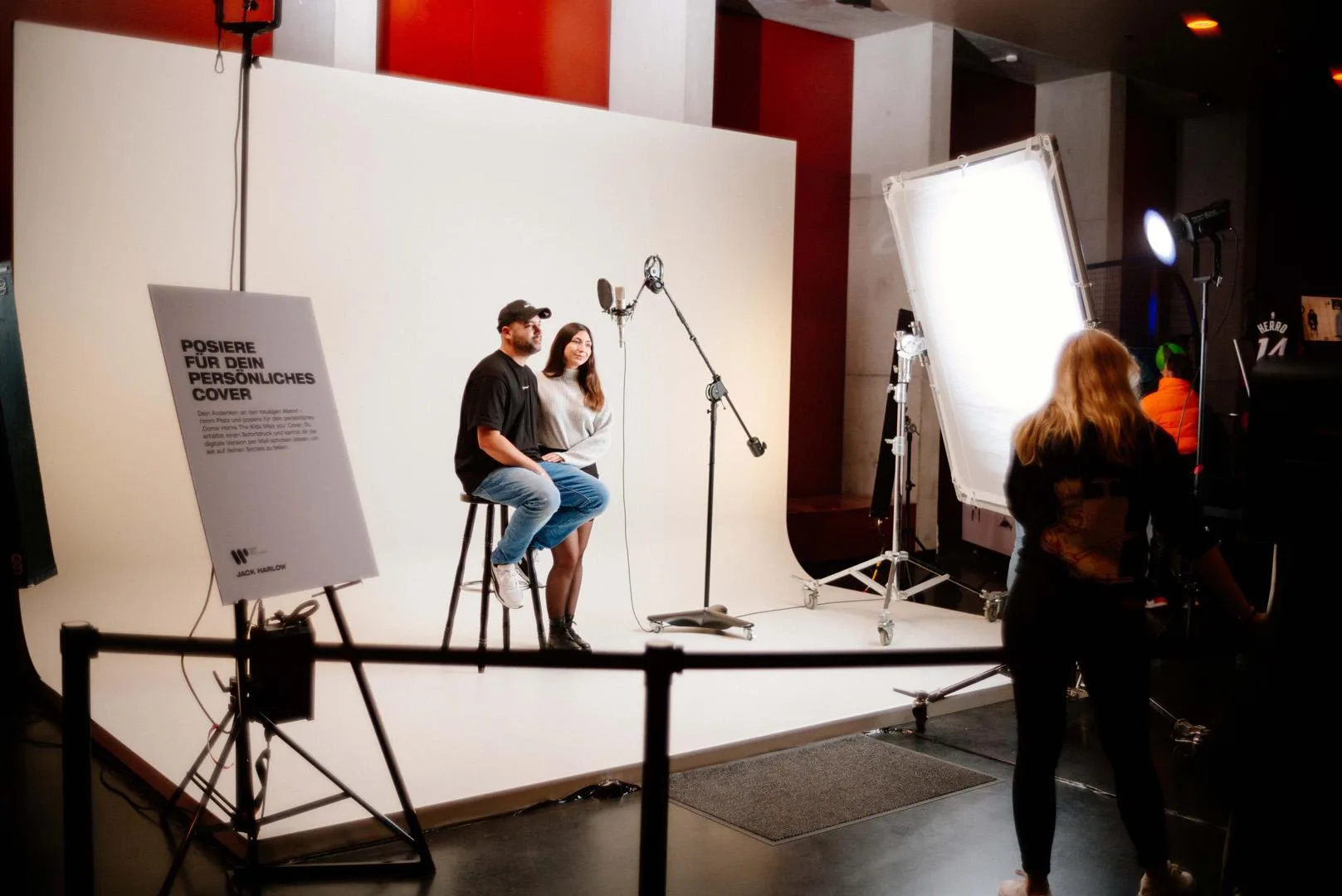 Jack Harlow Event Aktivierung, Behind the Scenes