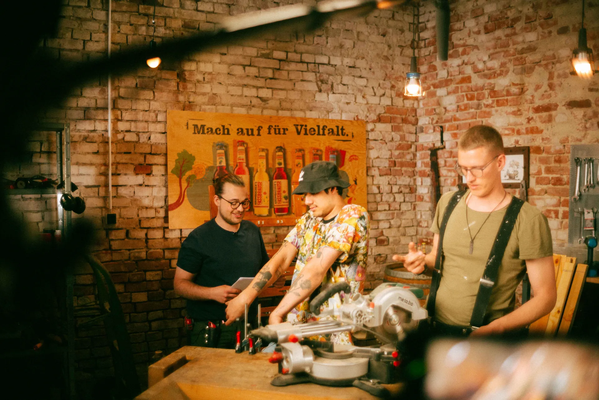 Krombacher Fassbrause Heimwerker Videos, Behind the Scenes