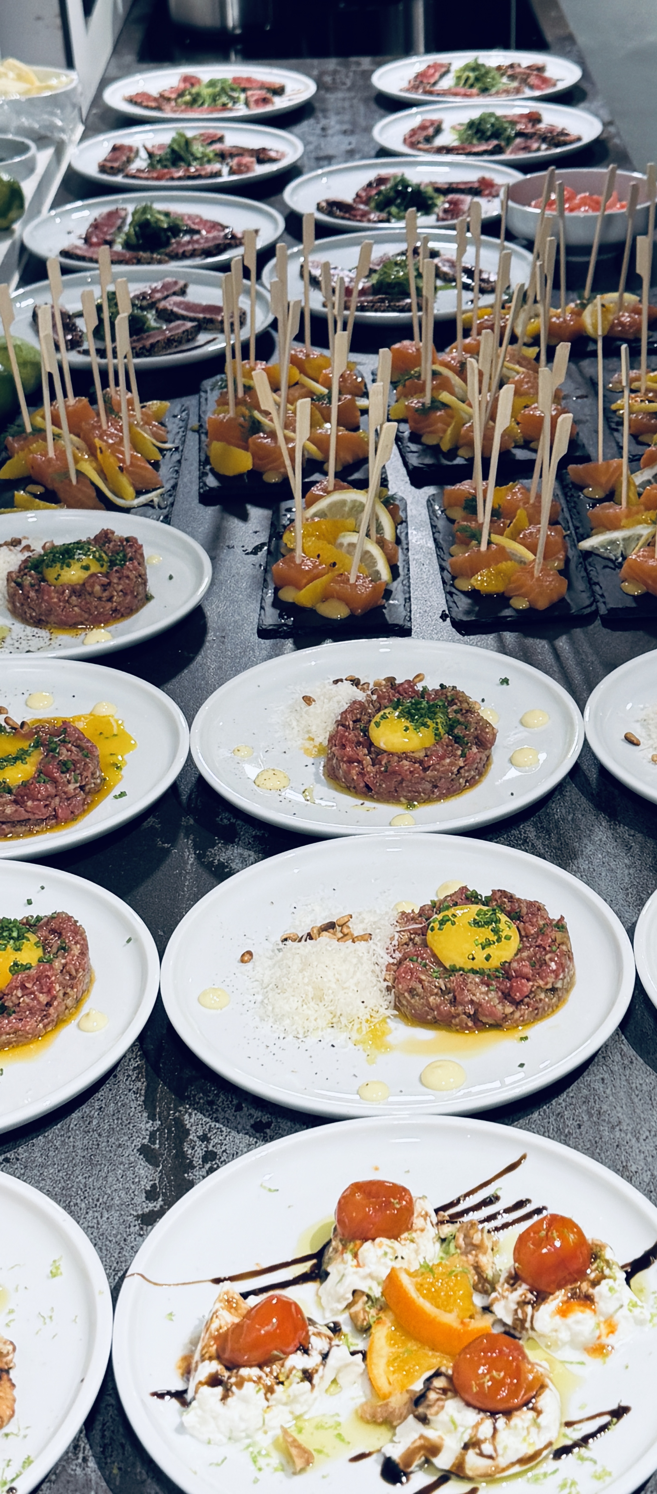 Gericht aus der Küche der Perlage Winebar