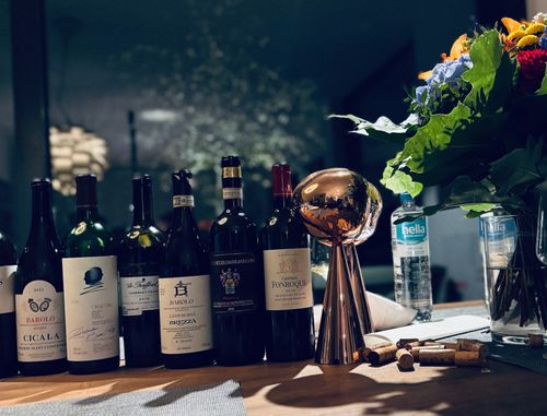 Raum für eine Trauerfeier im Perlage Winebar