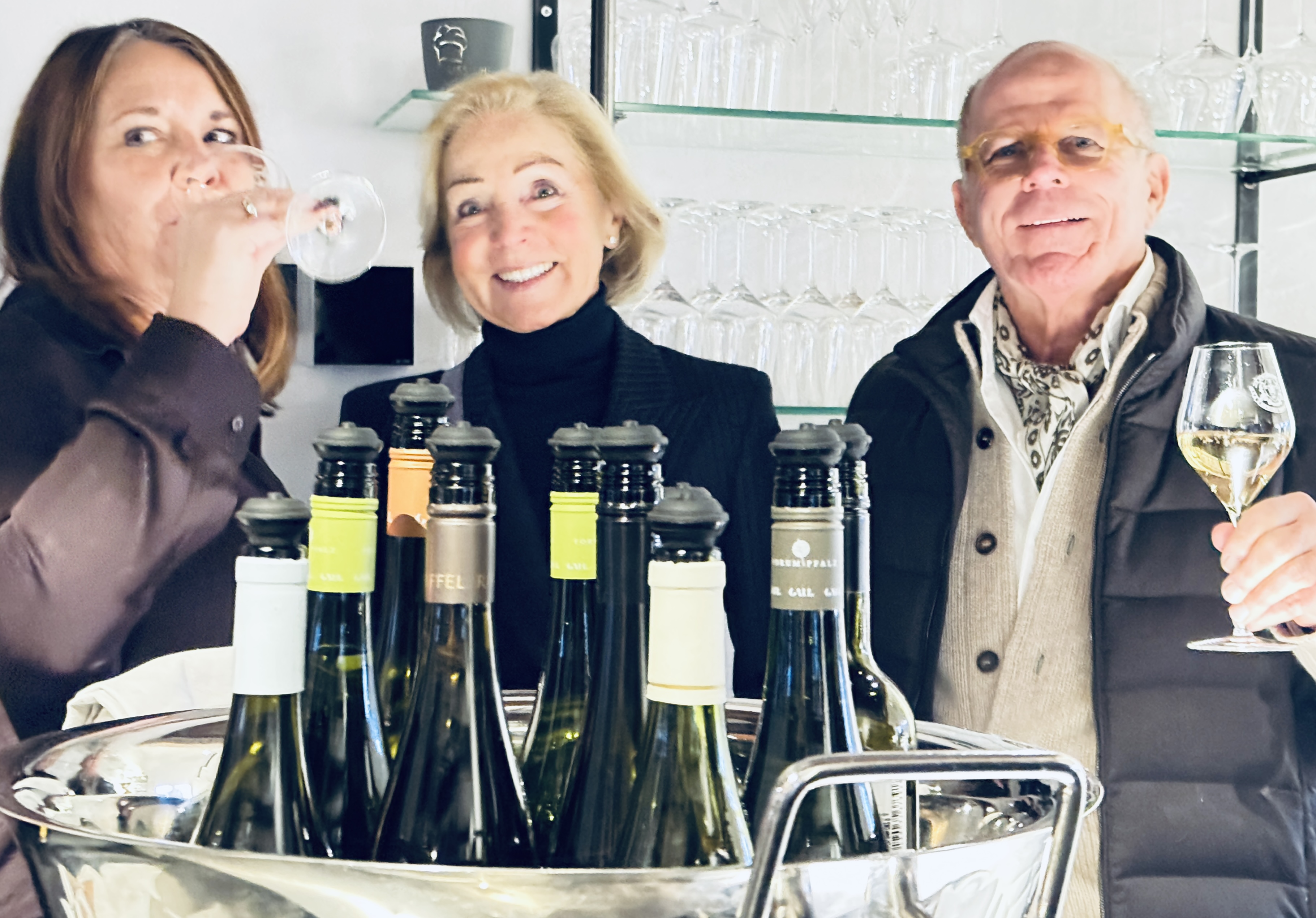 Private Weinprobe in der Perlage Winebar in Hamburg-Bergstedt