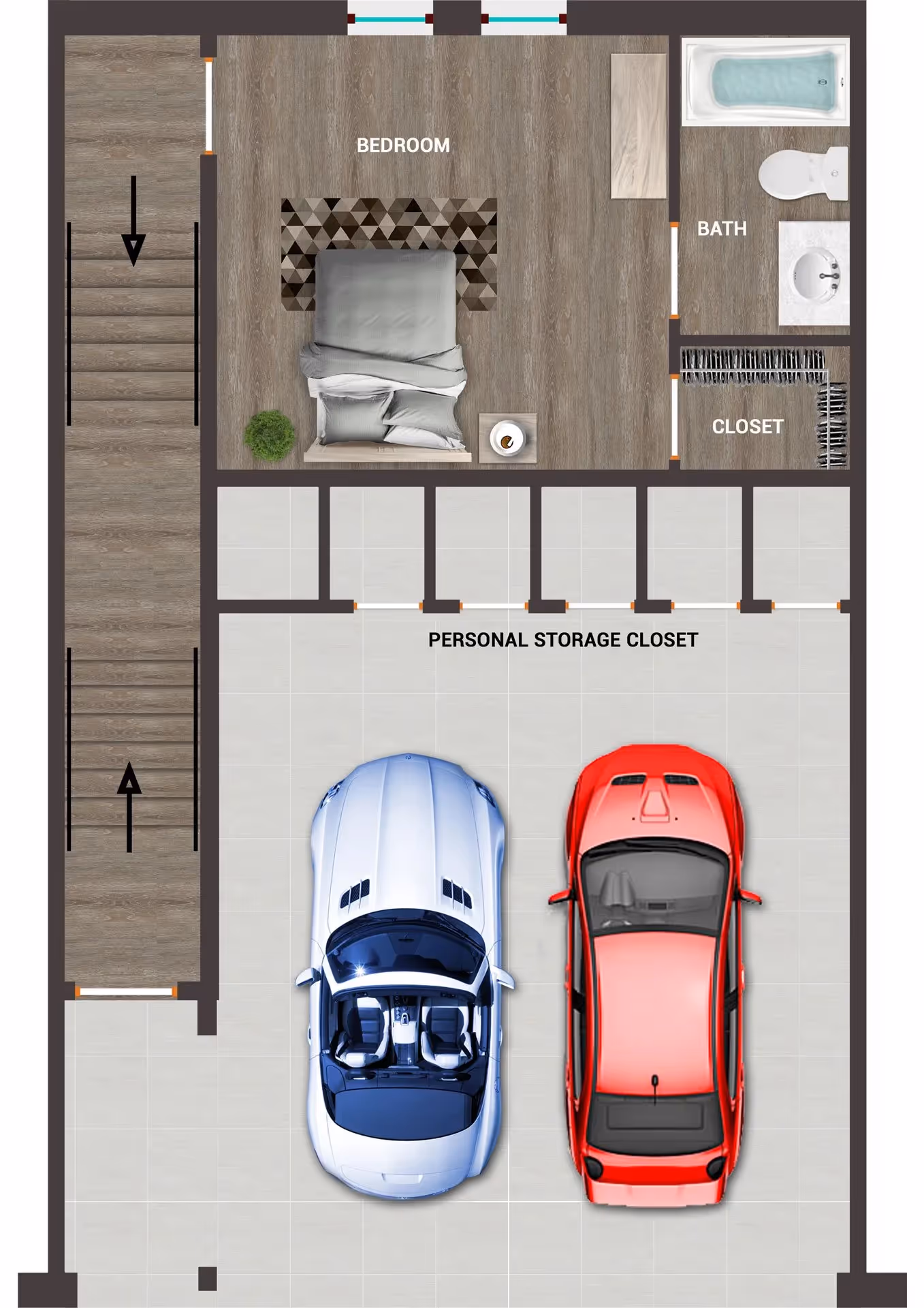 UNIT E1 BROWNSTONE 1st floor