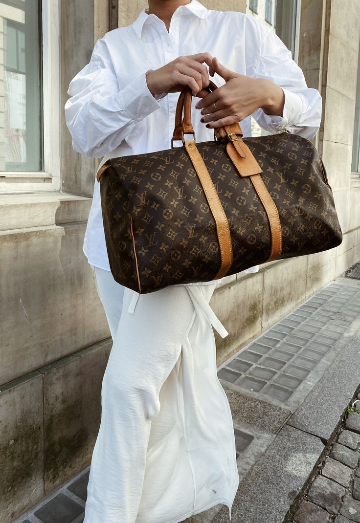 Le sac Keepall de Louis Vuitton : un voyageur éternel – Sac d'occasion
