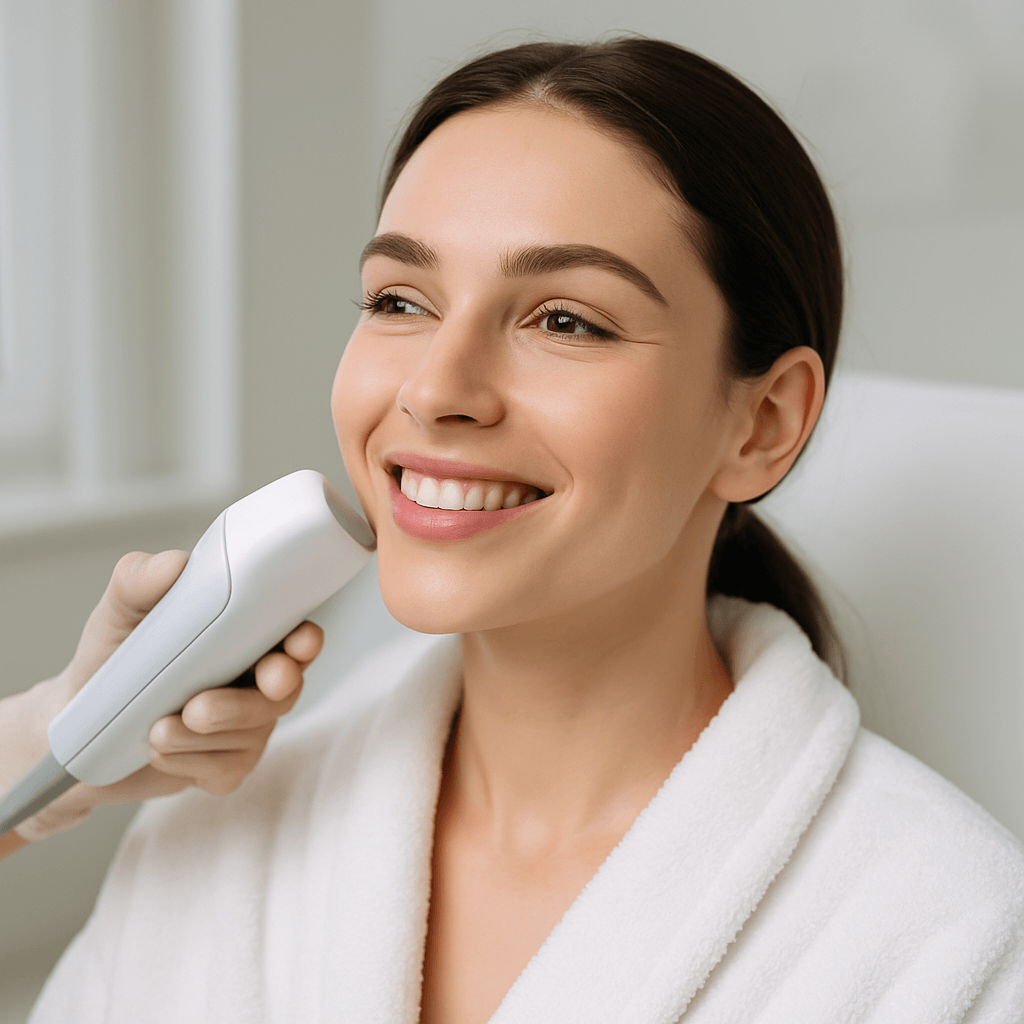 Skin tightening treatment in Mt Pleasant for face and jawline enhancement at NEWU by Bello