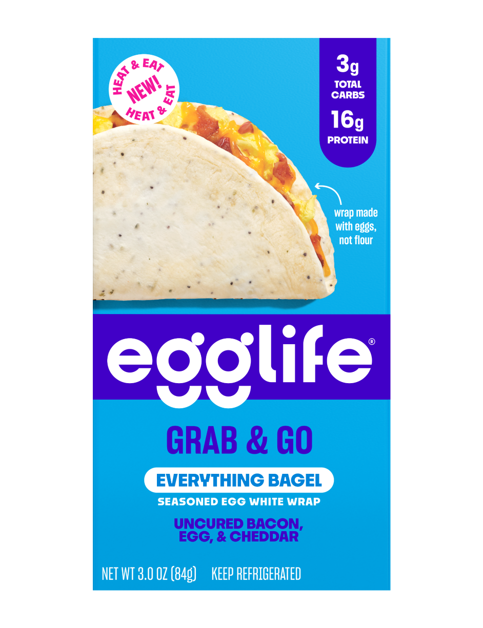 everything bagel egg white wrap
