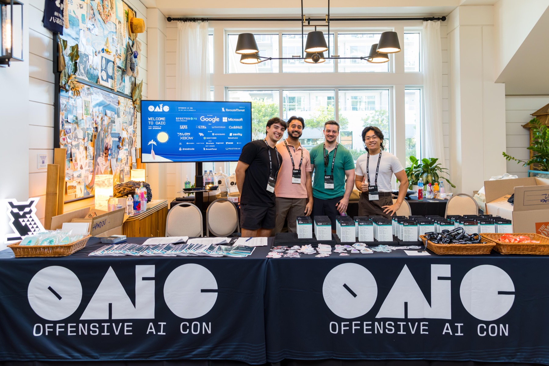 OAIC 2026 registration and sponsor display