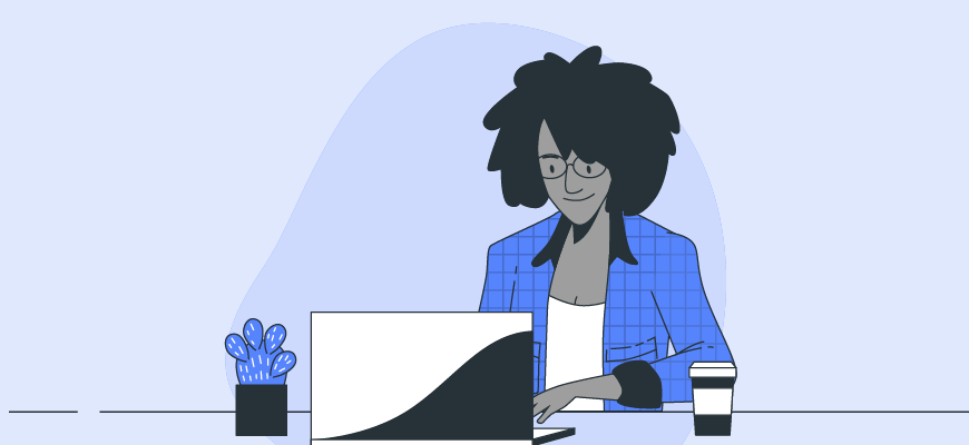 Student filling out GRE registration form on laptop.