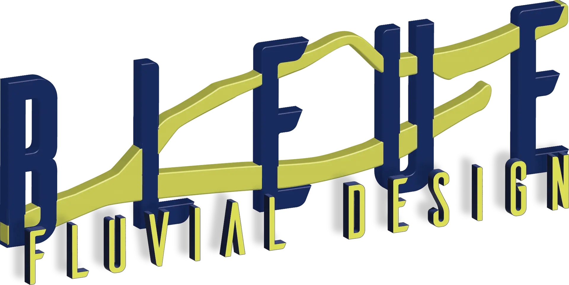 Bleue Fluvial Design blue logo
