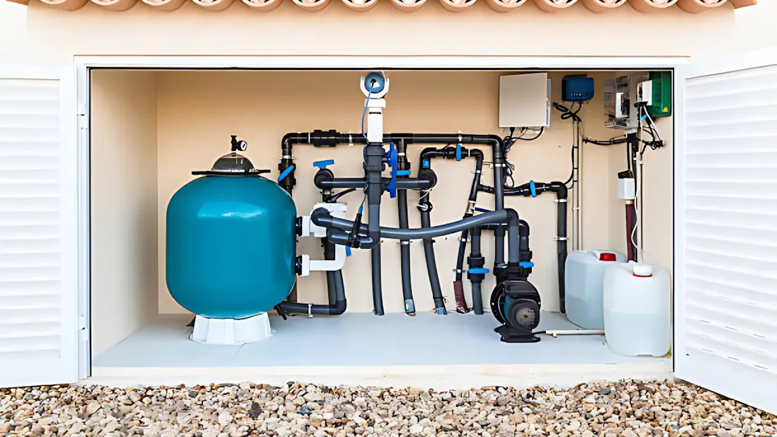Different types of pool filtration systems for clear water