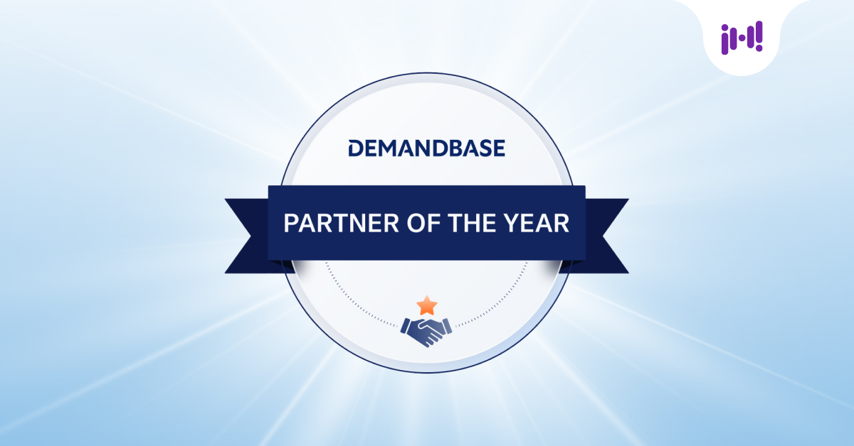 We’re Demandbase’s Partner of the Year.