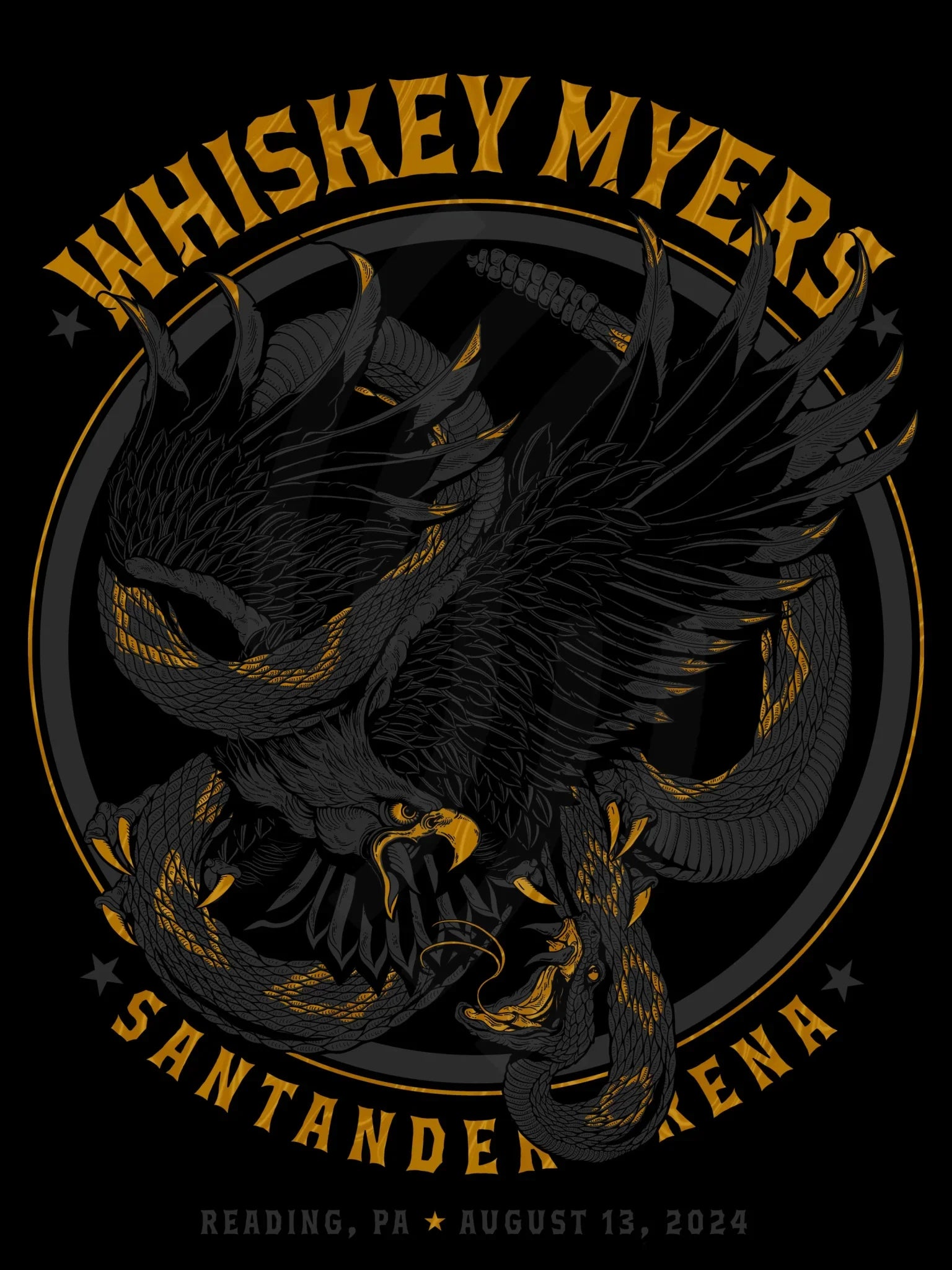 D33 | WHISKEY MYERS | PA | GOLD LAVA | 4DIAMOND