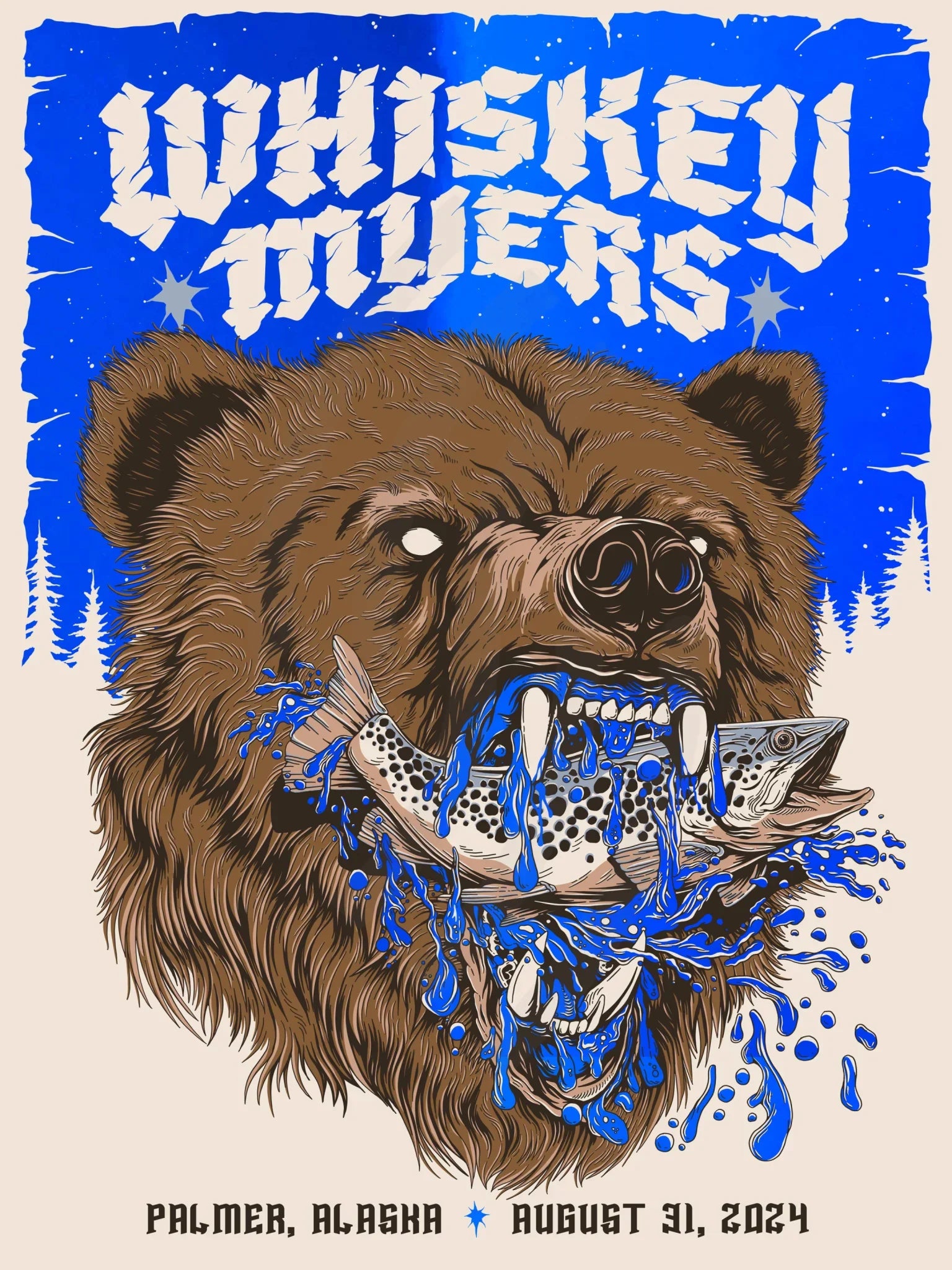 D35 | WHISKEY MYERS | AK | BLUE MIRROR | 2DIAMOND