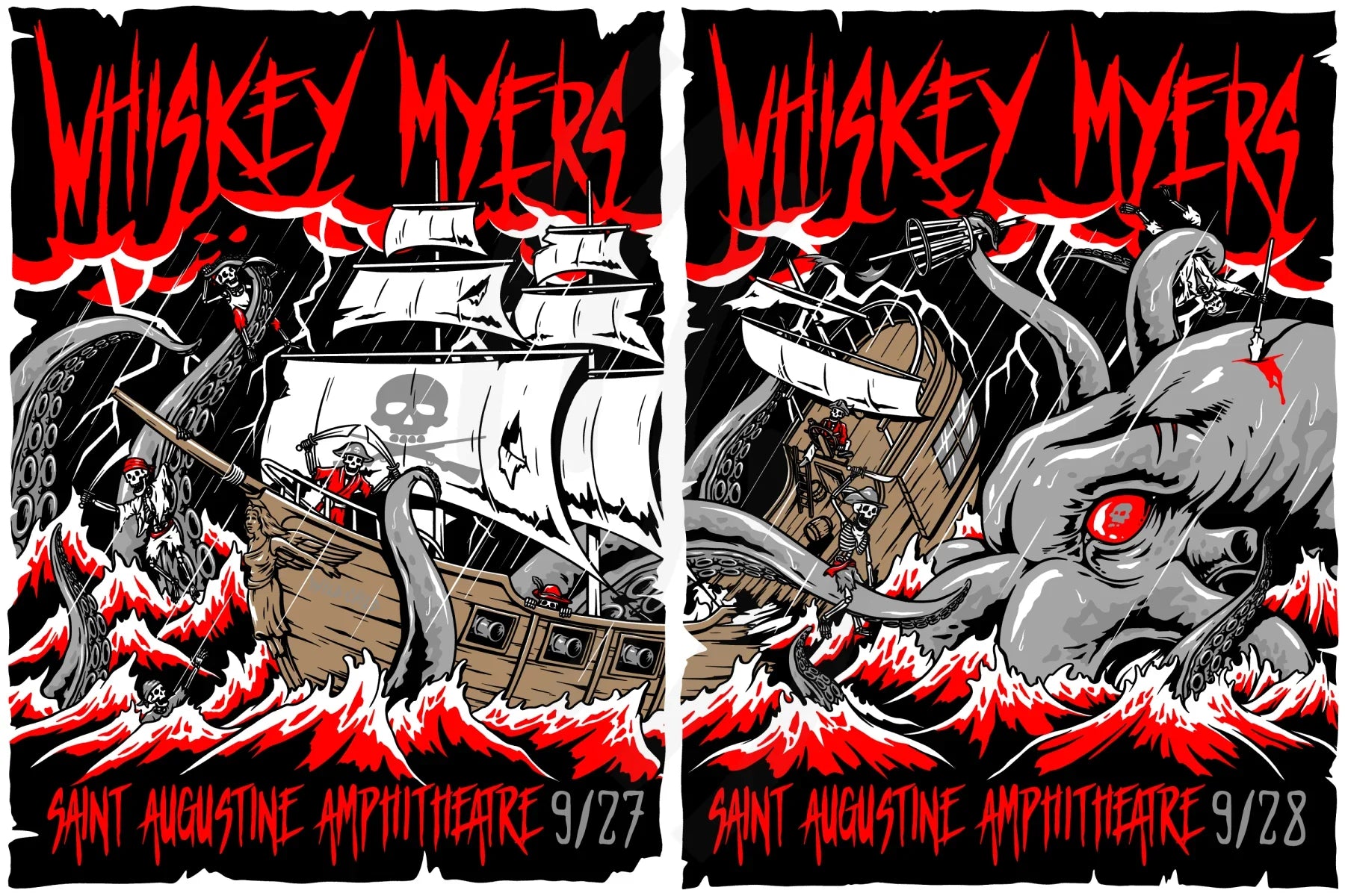 C31 | C32 | WHISKEY MYERS | ST AUGUSTINE | 3DIAMOND | UNCUT