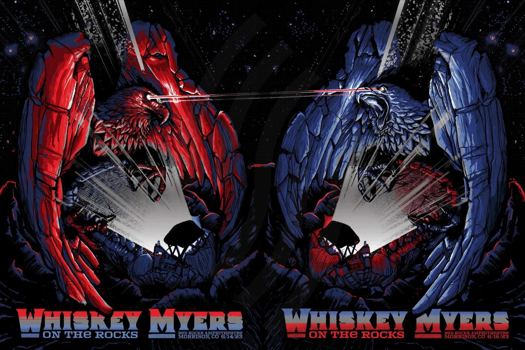 C17 | C18 | WHISKEY | MYERS | RED ROCKS | 3DIAMOND | UNCUT BEER MIRROR