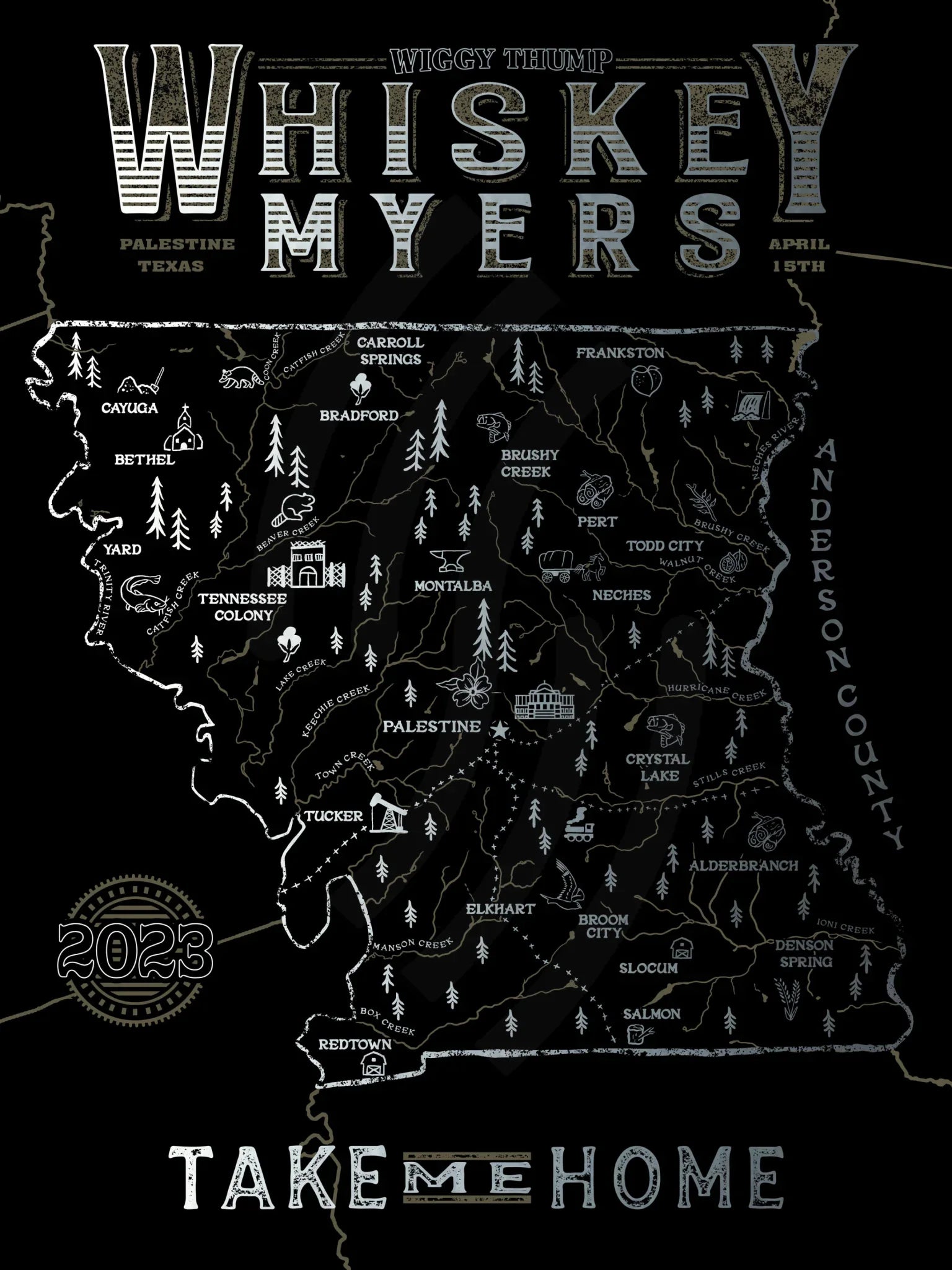 C9 | WHISKEY MYERS | 3DIAMOND | PLATINUM