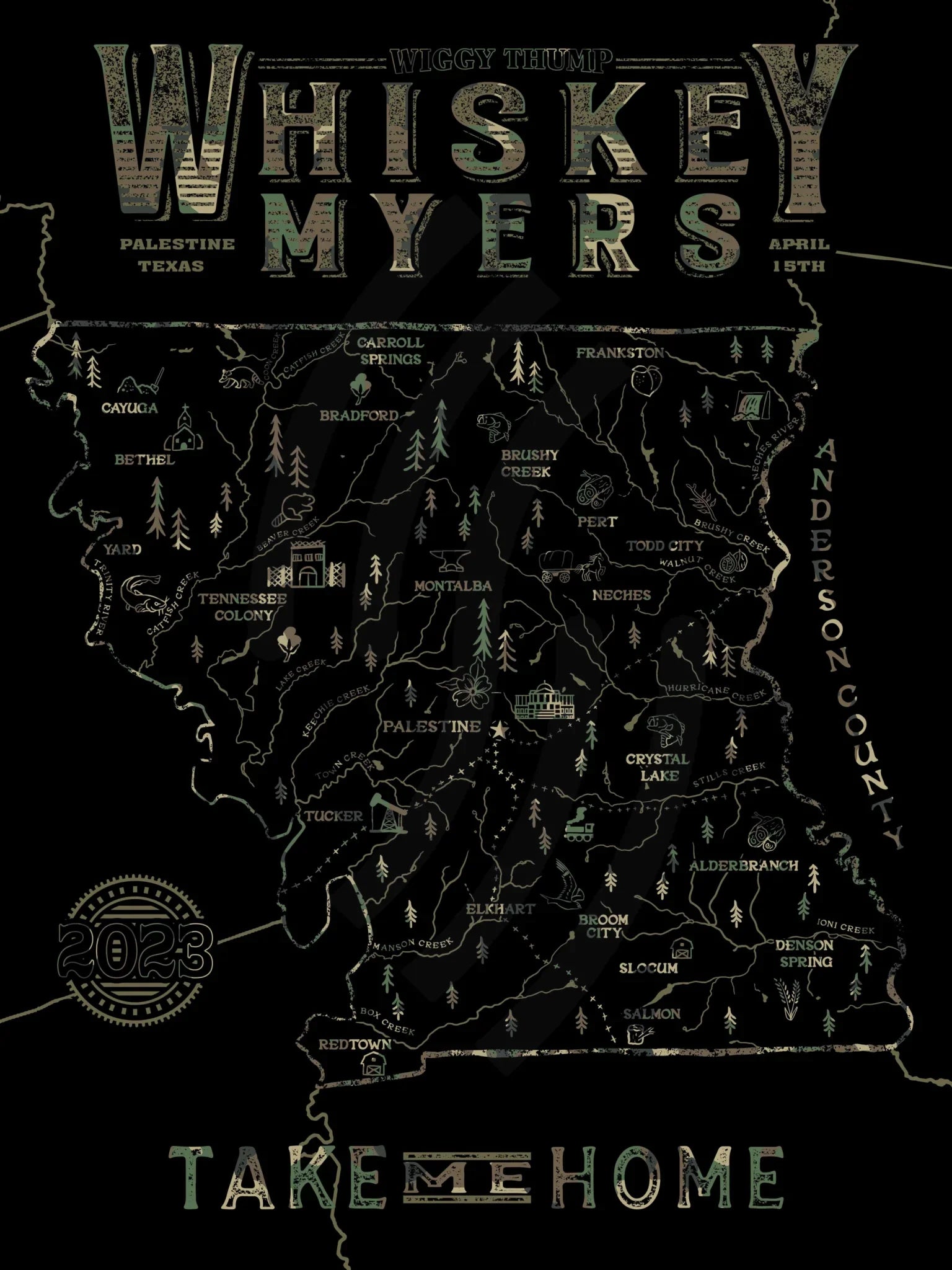 C9 | WHISKEY MYERS | 1DIAMOND | CAMO