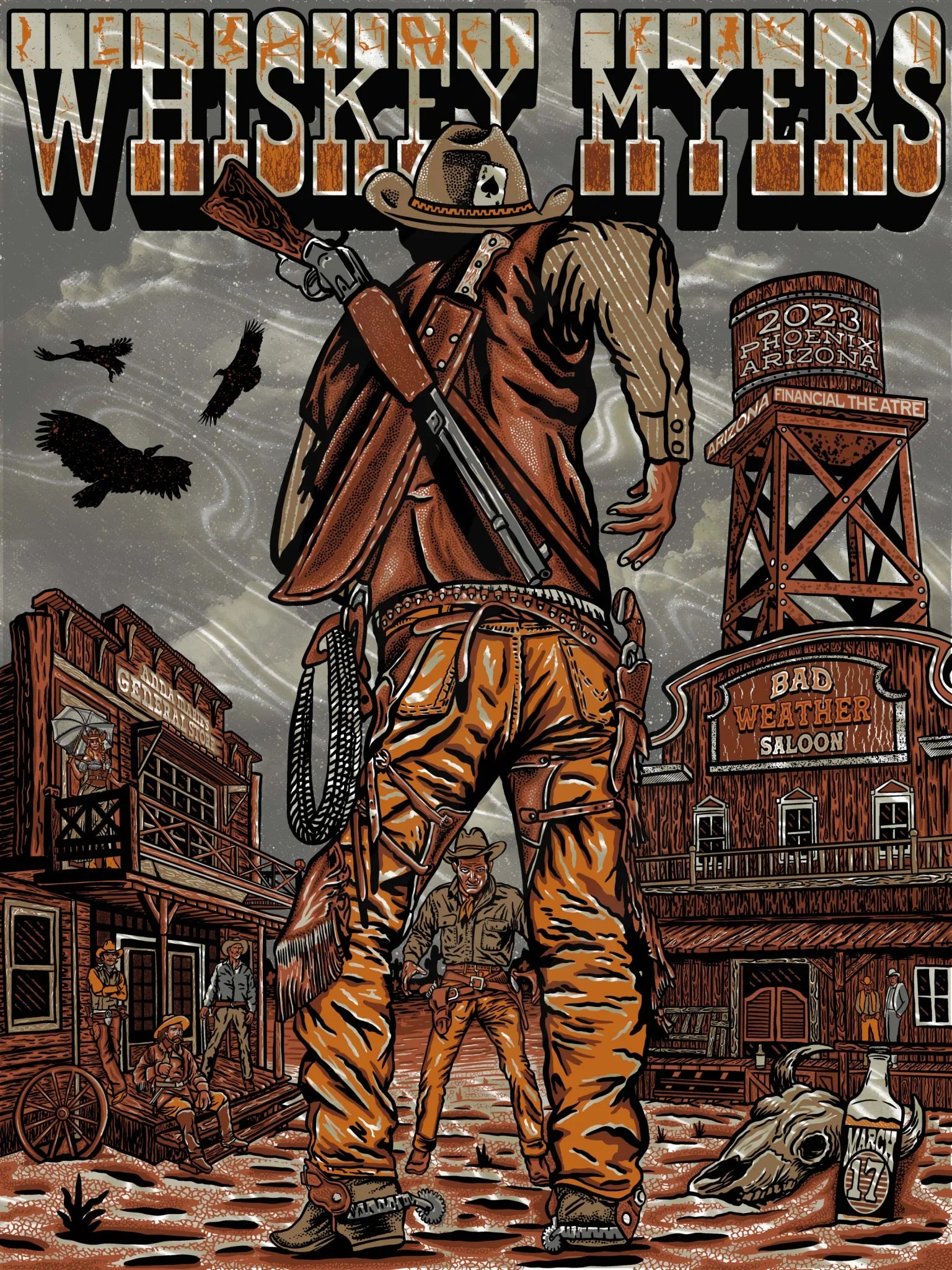 C7 | WHISKEY MYERS | PHX | 3DIAMOND | STATIC STORM