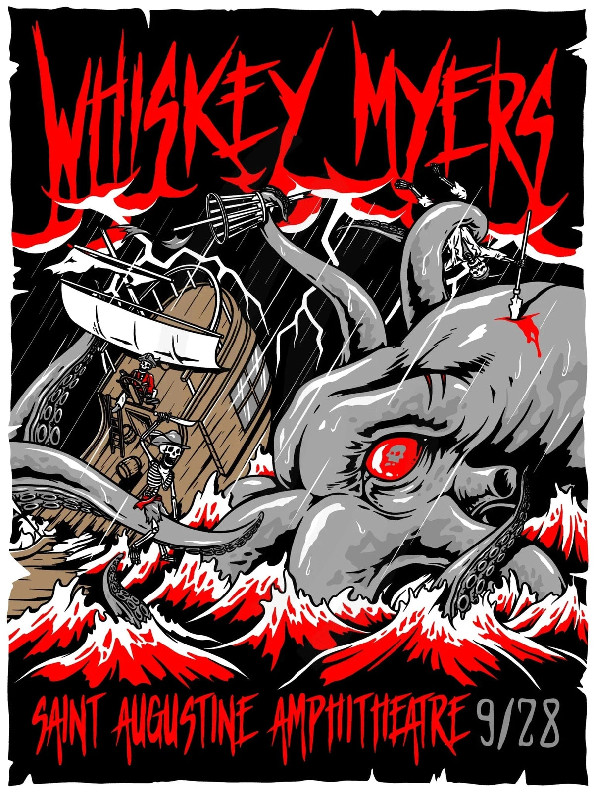 C32 | WHISKEY MYERS | ST AUGUSTINE | SHOW