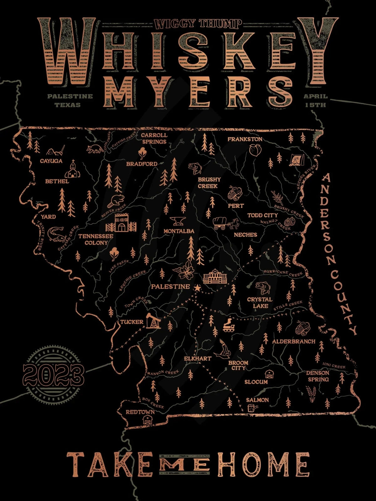 C9 | WHISKEY MYERS | 2DIAMOND | RUST