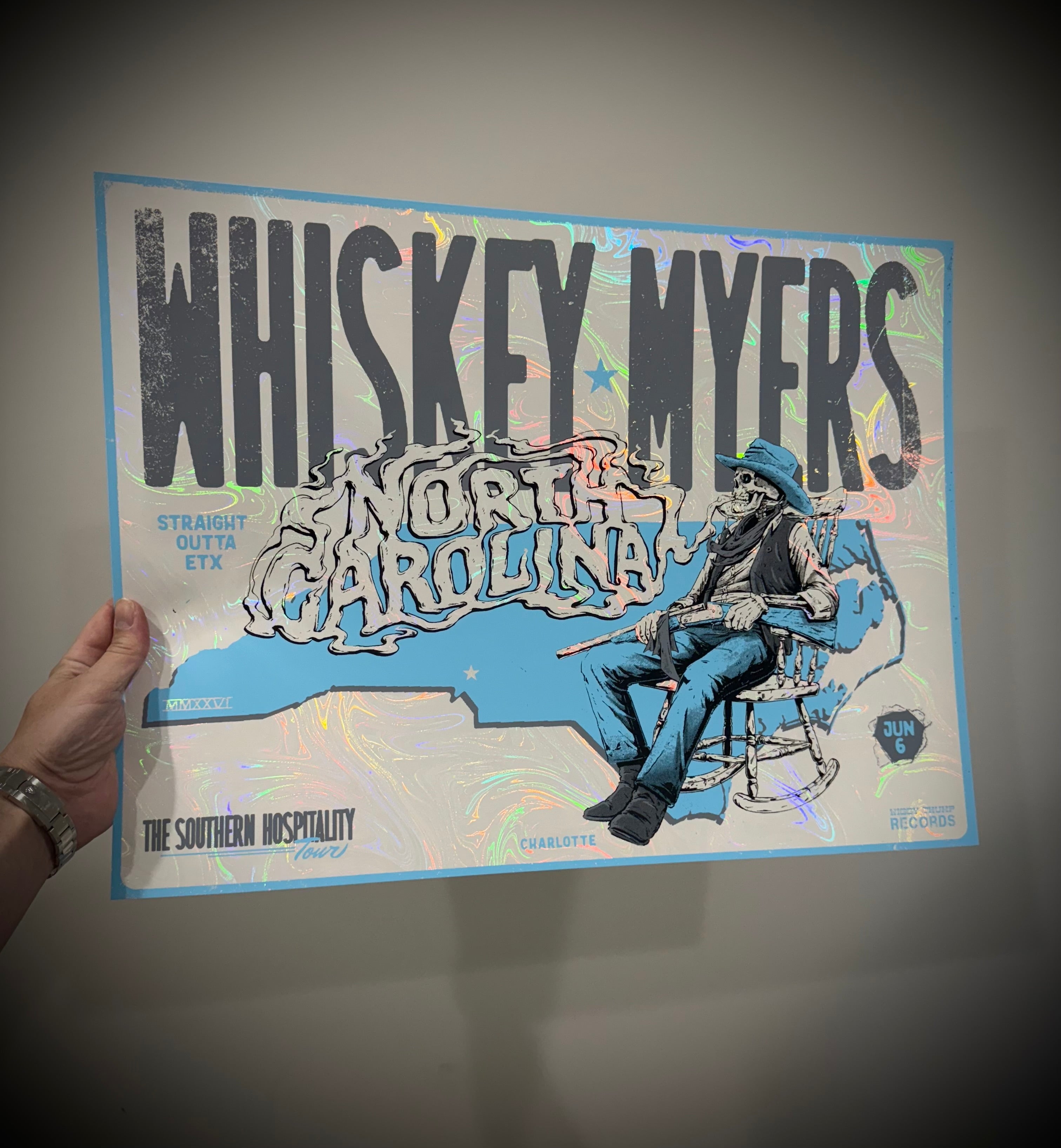 F20 | Whiskey Myers X Soundwaves Creative | Charlotte NC | Swirl | 3DIAMOND
