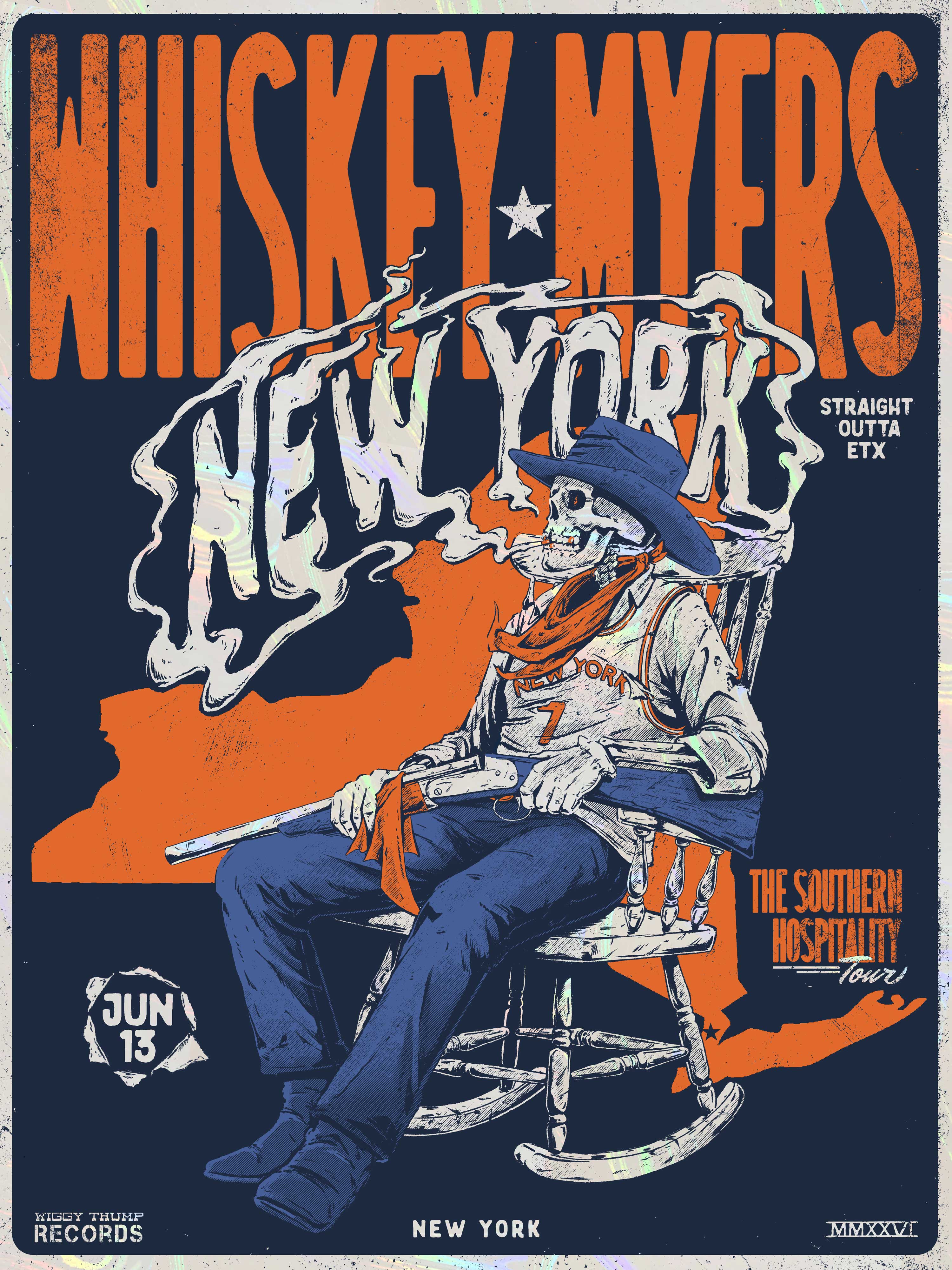 F26 | Whiskey Myers X Soundwaves Creative | New York | Swirl | 3DIAMOND