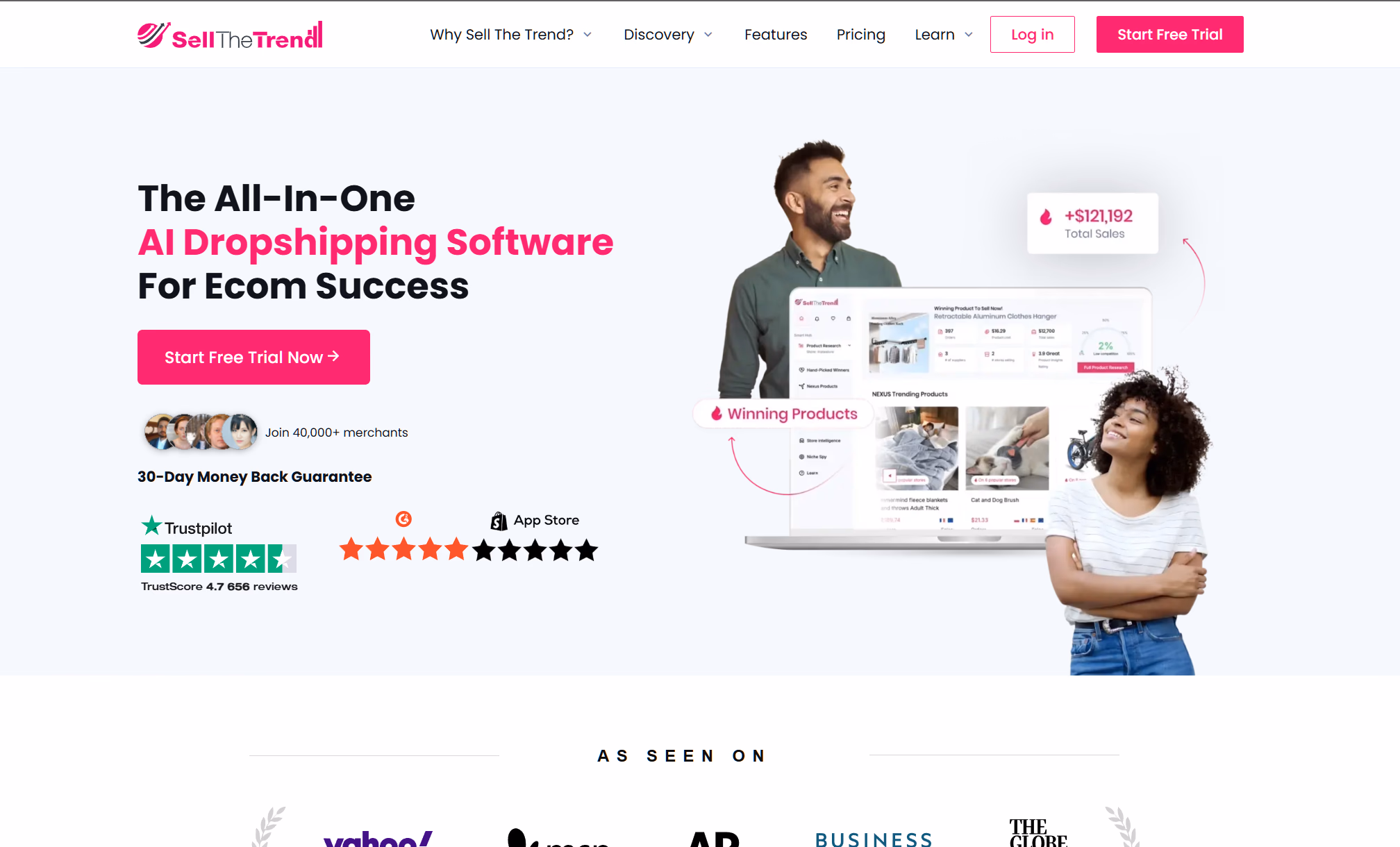 dropshipping software sell the trend