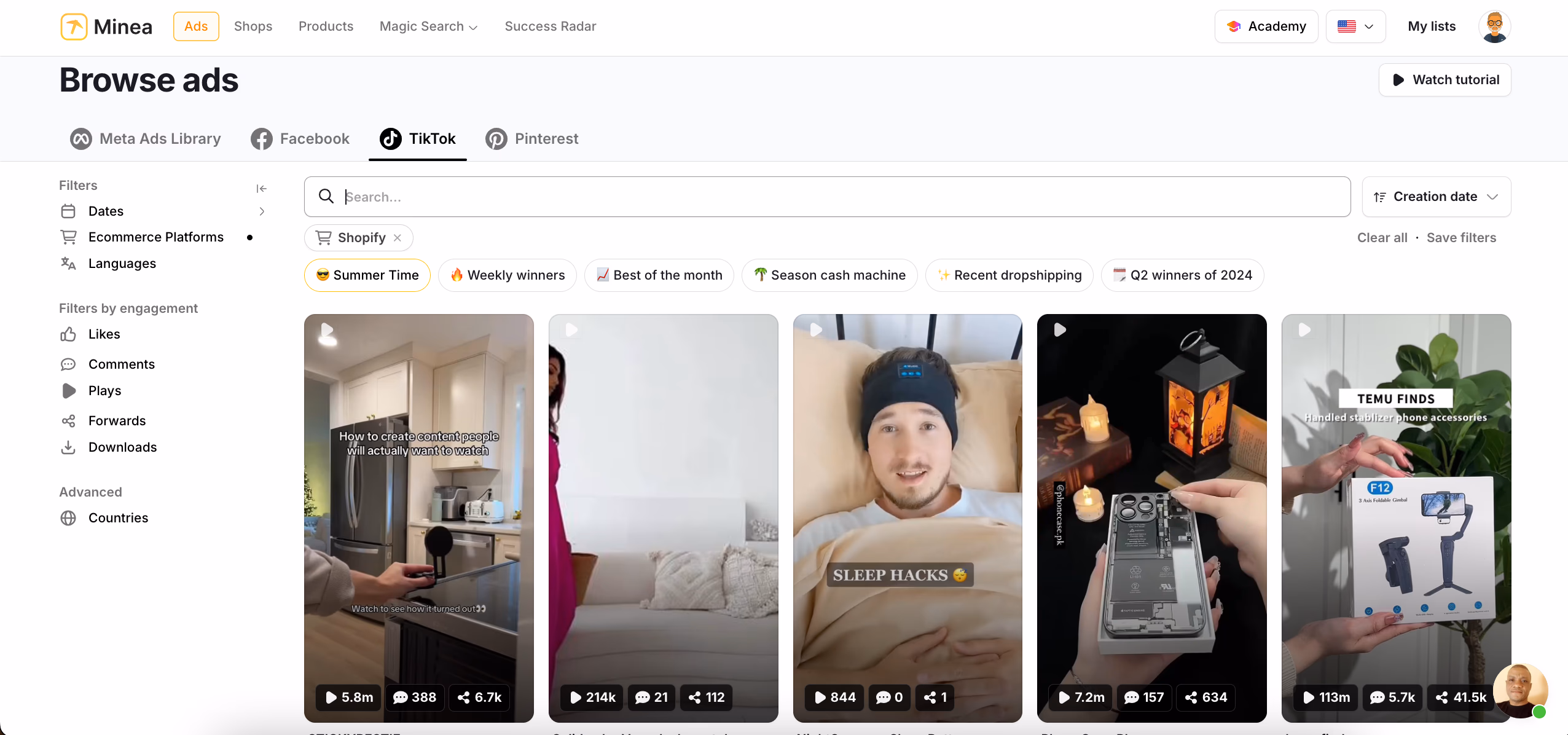 tiktok ads examples