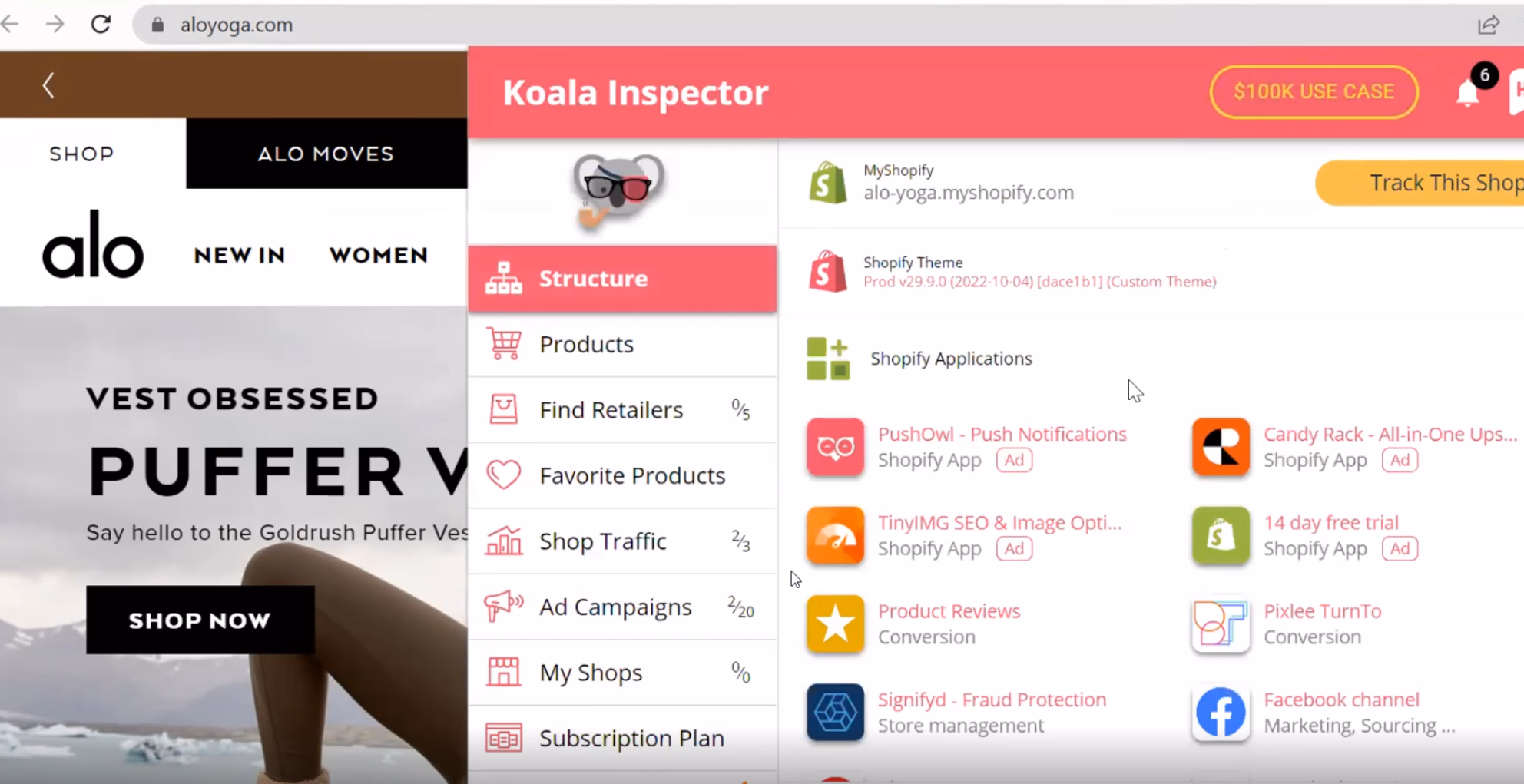Koala Inspector Shopify Apps