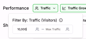 Traffic Filter Configuration