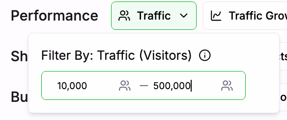 Traffic Filter 10000 500000