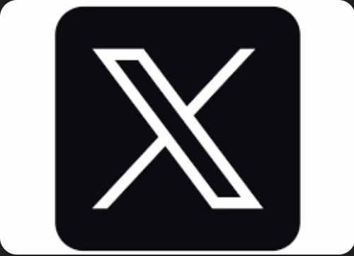 Black Square With White X