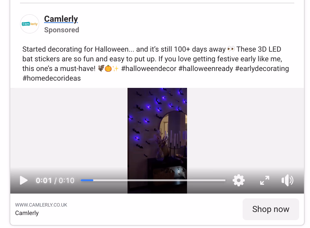Halloween Bat Stickers Video