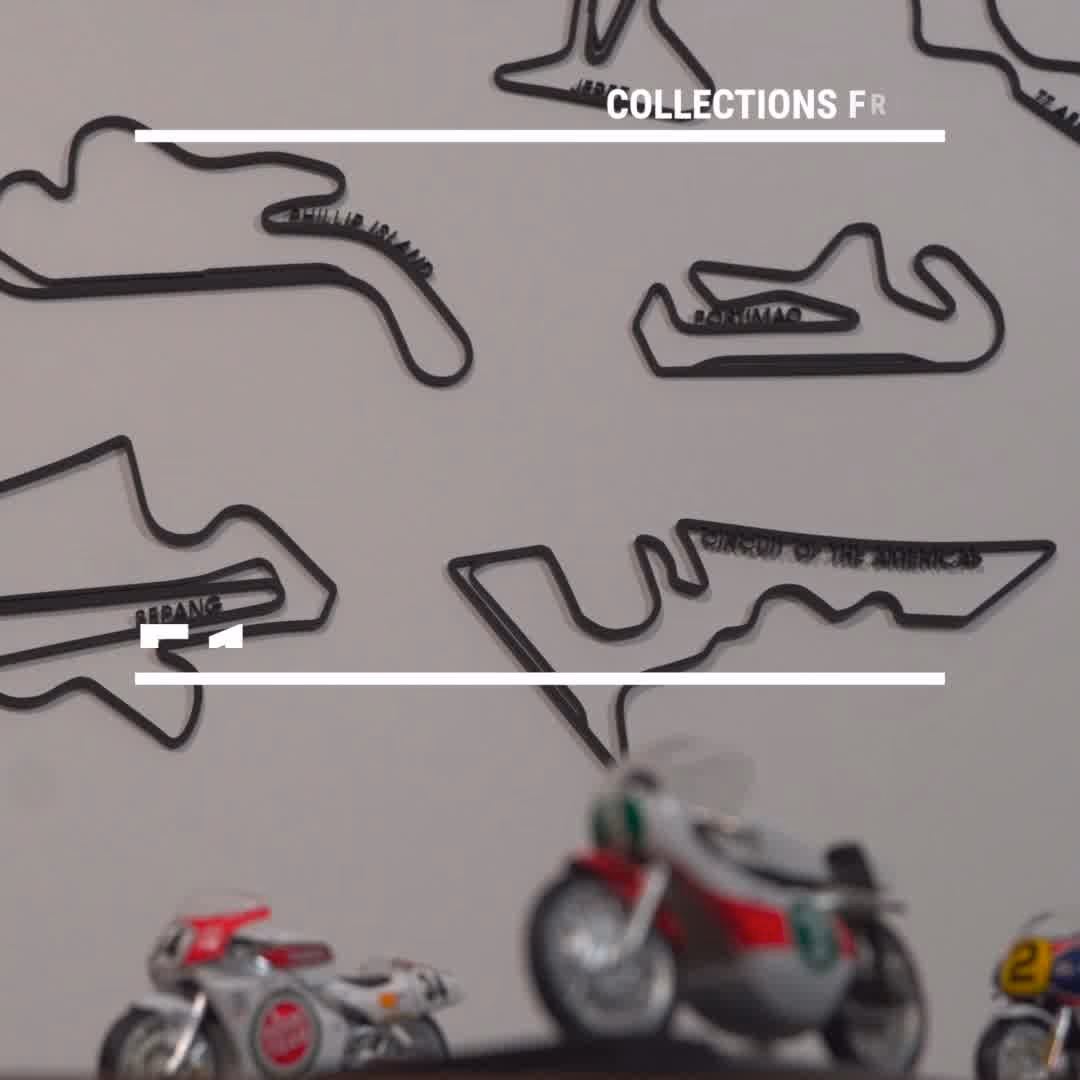 Race Tracks And Motorcycles