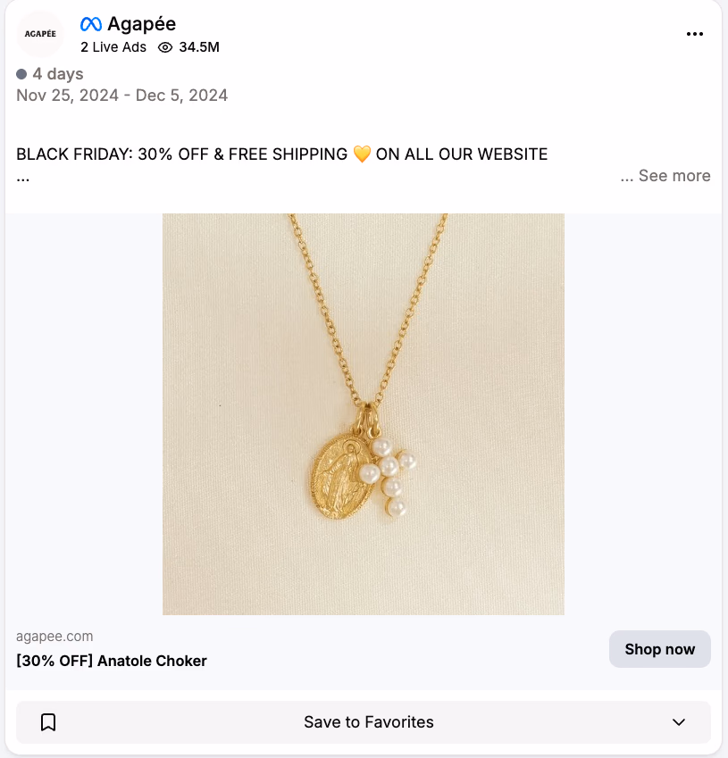 Gold Necklace Pearl Cross Pendant