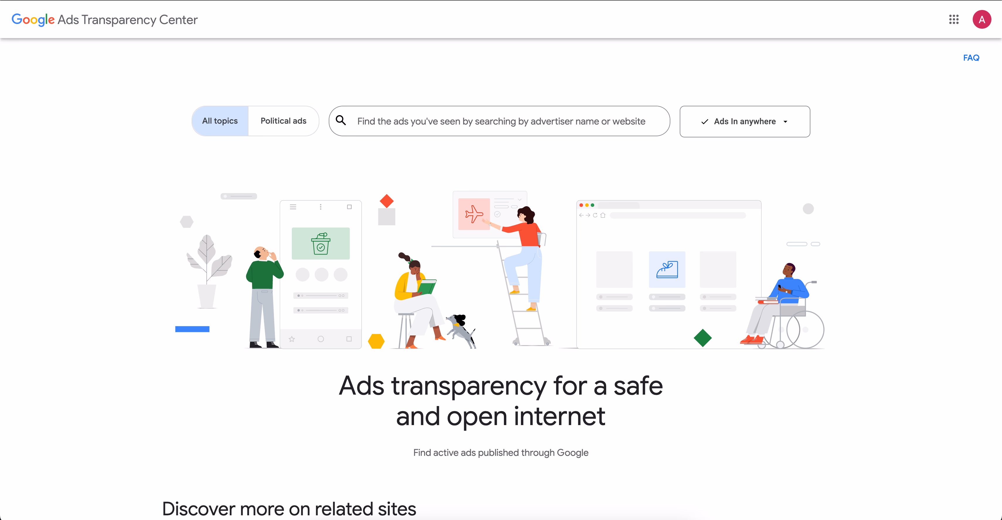 Google Ads Transparency Center