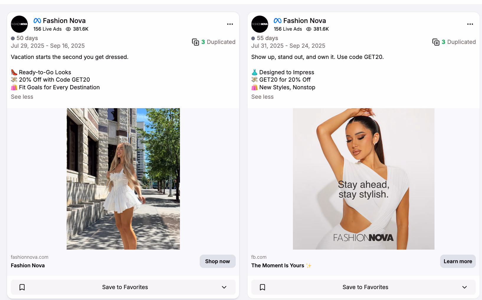 Fashion Nova Ad Clothing