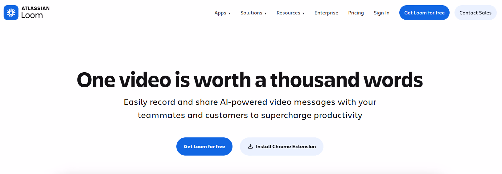 atlassian loom website screenshot