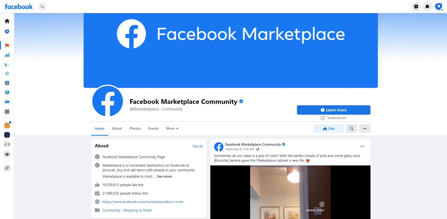 Facebook Groups and Community Channels
