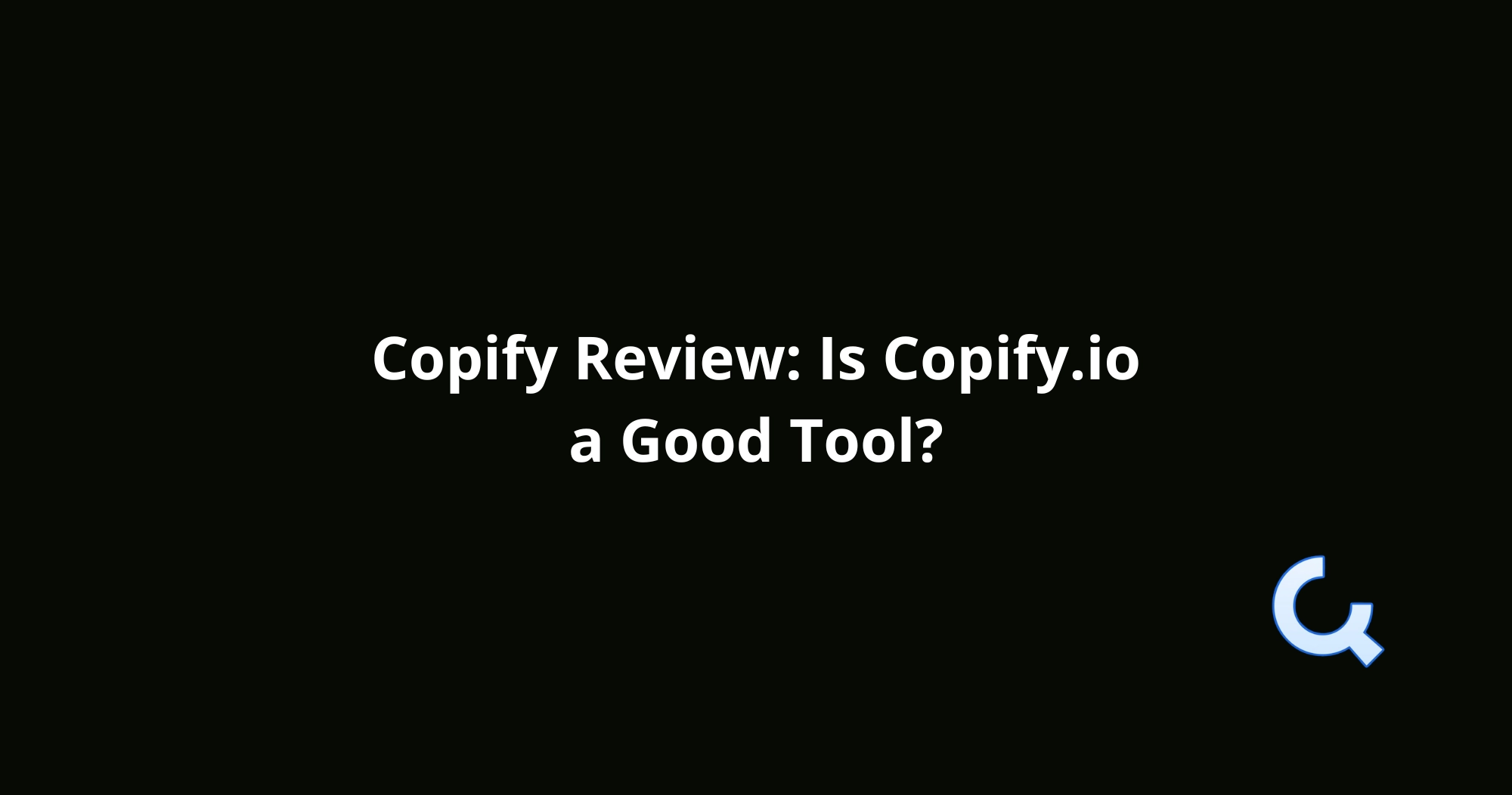 Copify Review