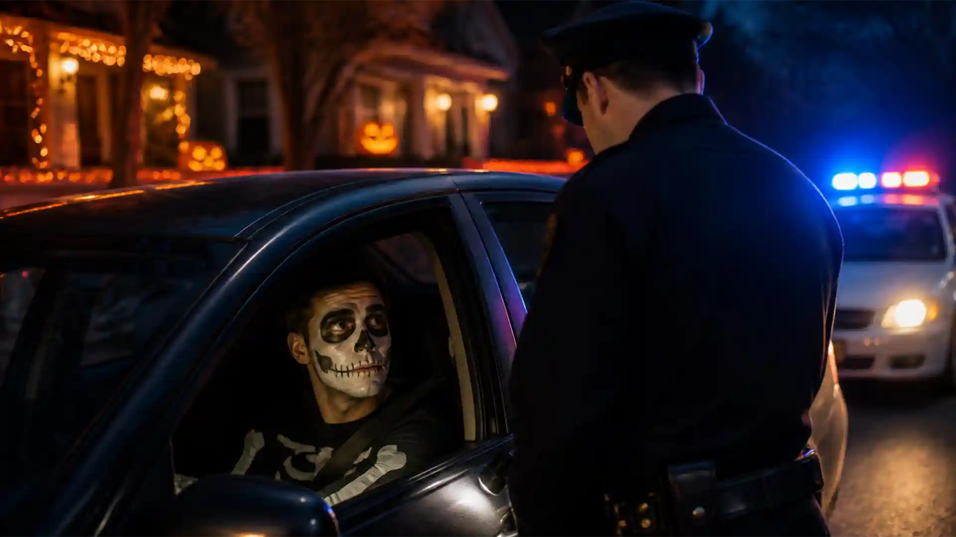 Driver in Halloween costume stopped by police for a DUI investigation in Fresno