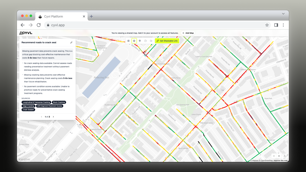 Smarter Collaboration, Clearer Insights: Map sharing, map notes, and quick statistics now available