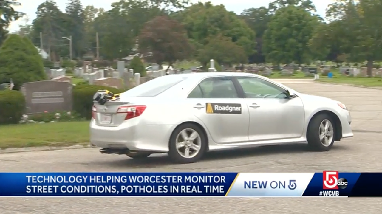 WCVB Boston: Worcester, Massachusetts taking on potholes in new, high-tech way