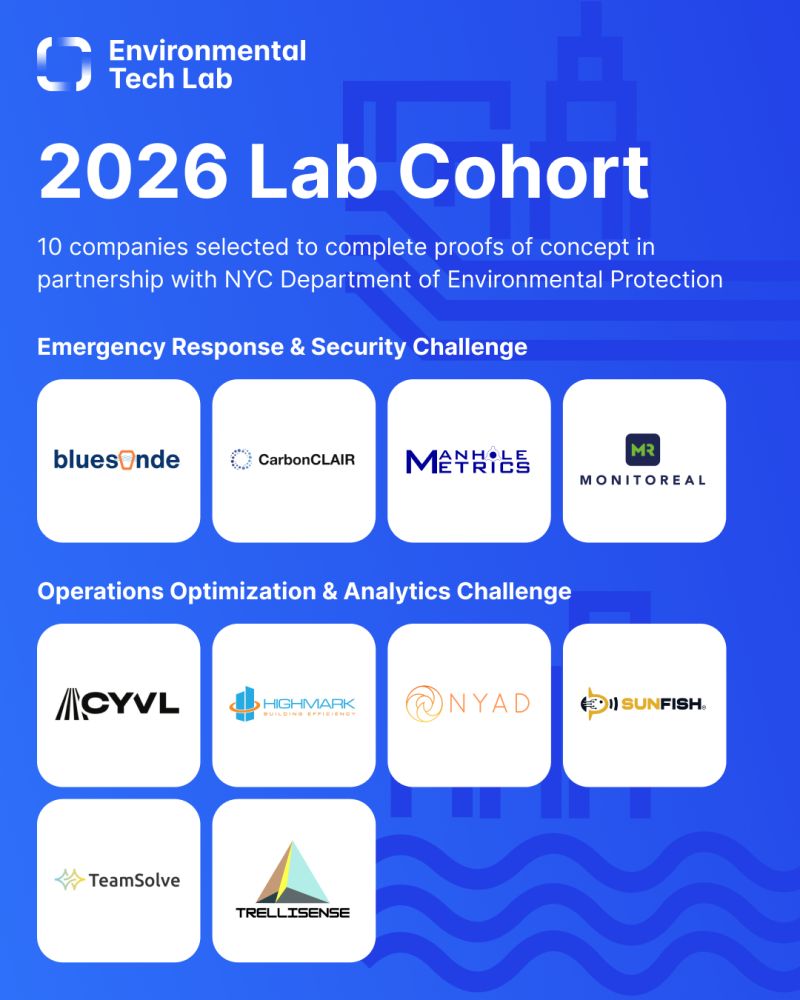 Cyvl Selected for the New York City Environmental Tech Lab 2026 Cohort